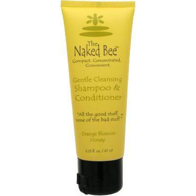 The Naked Bee Moisturizing Orange Blossom Gentle Cleansing Shampoo Conditioner