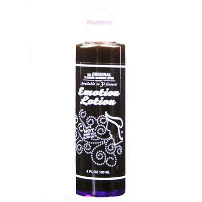 Bundle Emotion Lotion Blueberry and Aloe Cadabra Organic Lube Vanilla 2.5Oz