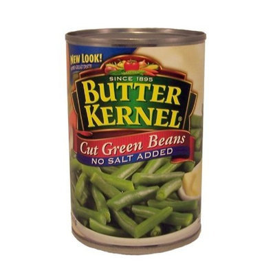 Butter Kernel Cut Green Beans No Salt Added-14.5 oz.