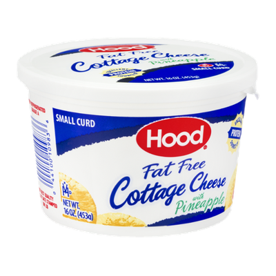 Hood Cottage Cheese With Pineapple Fat Free Small Curd