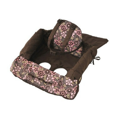 Eddie Bauer Shopping Cart Cover - Pink & Brown