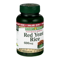 Nature's Bounty Red Yeast Rice 600MG - 120 CT