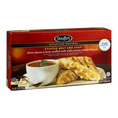Stouffer's Satisfying Servings Stuffed Melt and Soup