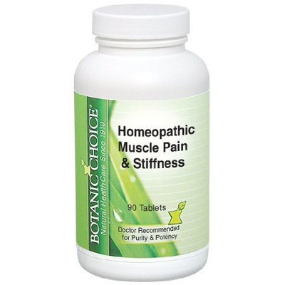 Botanic Choice Homeopathic Muscle Pain and Stiffness, 300 Mg, 90 Count