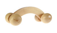 SPA ACCESSORIES WOODEN WHEEL MASSAGER for UNISEX