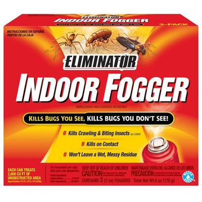 Eliminator Indoor Fogger, 3pk