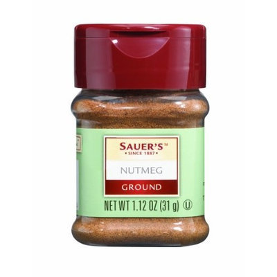 College Covers Sauer's Ground Nutmeg, 1.12-Ounce Jar