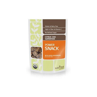 Navitas Naturals - Chia Superfood Power Snack Citrus - 8 oz.