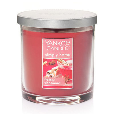 Yankee Candle simply home 7-oz. Frosted Cinnamon Tumbler Candle