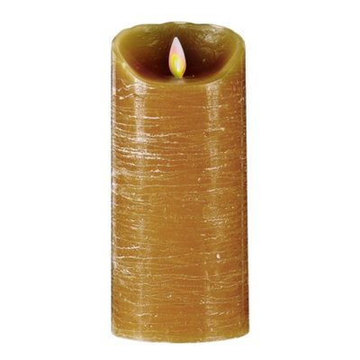 Mystique Taupe Distressed 7-Inch Candle, 1 ea