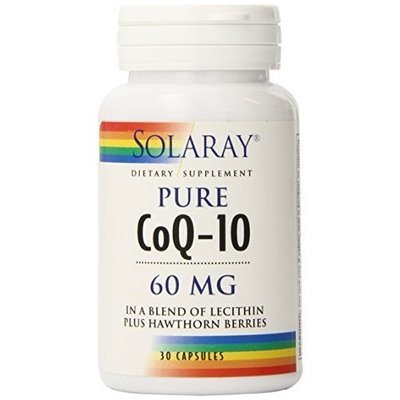 Solaray CoQ-10 Capsules, 60mg, 30 Count