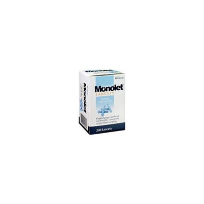 Monolet Original Lancets Sterile 21G - 200 Count