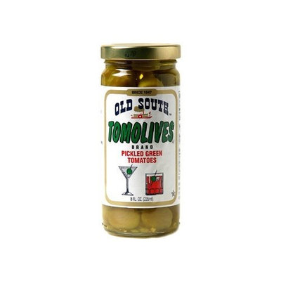 Old South South Tomolives Pickled Green Tomatoes 8 Oz Jar (3 Pack)