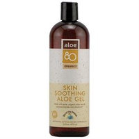 Frontier Natural Products Co-op 220453 Lily of the Desert Aloe 80 Organics Skin Soothing Aloe Gel 16 fl. oz. Body Care