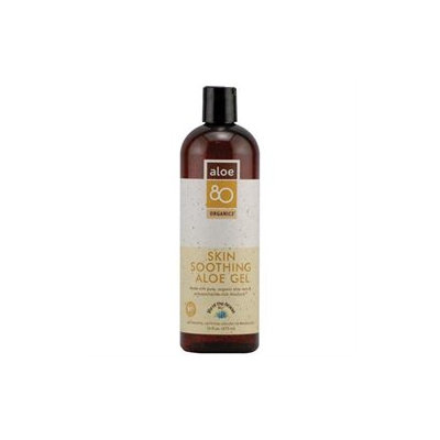 Frontier Natural Products Co-op 220453 Lily of the Desert Aloe 80 Organics Skin Soothing Aloe Gel 16 fl. oz. Body Care