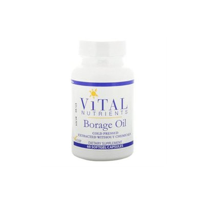 Vital Nutrient's Vital Nutrients - Borage Oil 1000 mg. - 60 Softgels