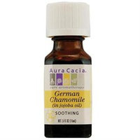 Aura Cacia German Chamomile in Jojoba Oil - 0.5 fl oz