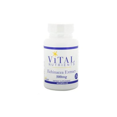 Vital Nutrient's Vital Nutrients - Echinacea Extract 500 mg. - 60 Vegetarian Capsules