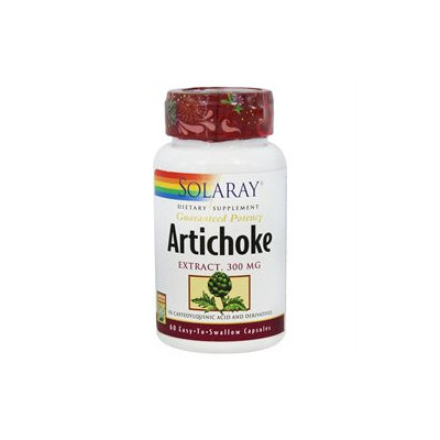 Solaray Artichoke Extract - 300 mg - 60 Capsules