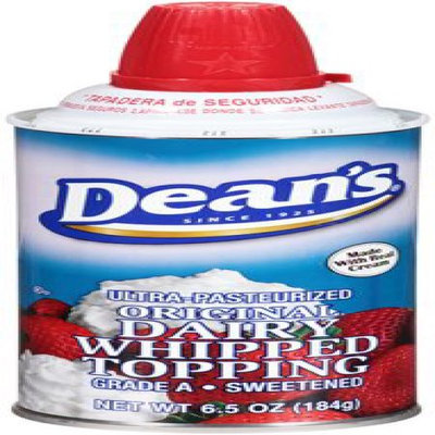 Dean's Deanâ s Ultra-Pasteurized Original Dairy Whipped Topping, 13 oz