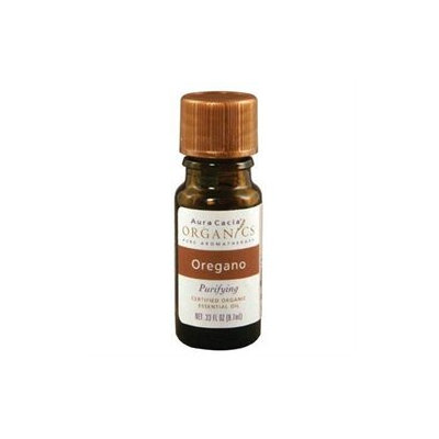 Aura Cacia - Essential Oil Organic Oregano - 0.25 oz.
