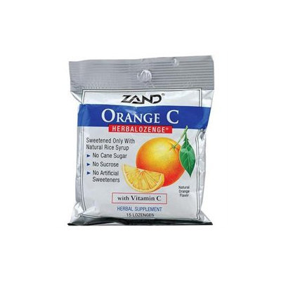 Zand HerbaLozenge Orange C Natural Orange - 15 Lozenges