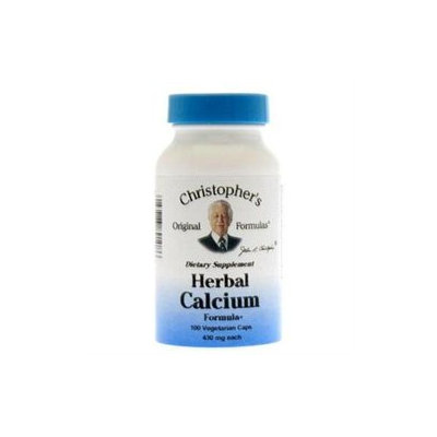 Dr.christopher's Formulas Dr. Christopher's Original Formulas - Herbal Calcium Formula - 100 Vegetarian Capsules