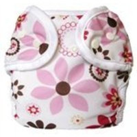 Bummis Super Snap Diaper Cover, Bloom, Newborn (Discontinued by Manufacturer)