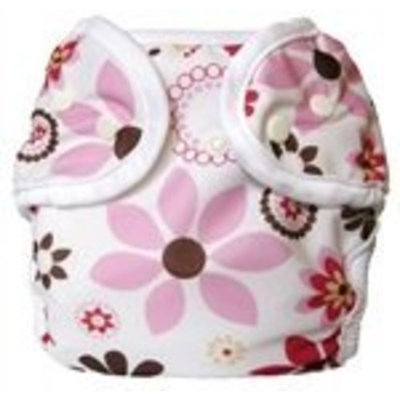Bummis Super Snap Diaper Cover, Bloom, Newborn (Discontinued by Manufacturer)
