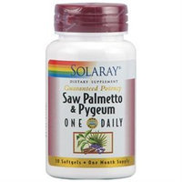 Solaray Saw Palmetto and Pygeum - 30 Softgels