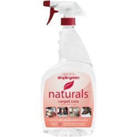 Simple Green 3110000612304 Naturals Carpet Cleaner, 24 Oz, Clear