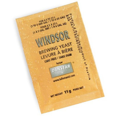 Danstar Windsor Brewing Yeast, 0.39-Ounce Packet
