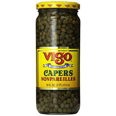 Vigo Nonpareilles Capers, 16 Ounce