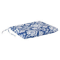 Jordan Outdoor Single Swing/Glider Cushion - Blue/White Geometric