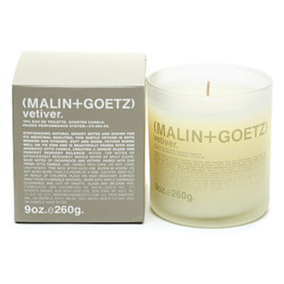 Malin+goetz MALIN+GOETZ Candle, 60 Hours - Vetiver, 9 oz