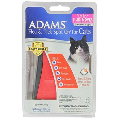 Adams Adams Flea and Tick Spot On for Cats
