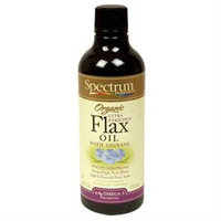 Spectrum Diversified Spectrum Essentials Organic Flax Oil With Ultra Lignans - 24 fl oz