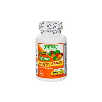 Deva Nutrition Vegan Multivitamin Mineral - Iron Free - 90 Tablets