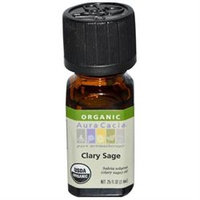 Frontier Natural Products Co-op 190811 Clary Sage, Essential Oil, ORGANIC, .25 oz. bottle