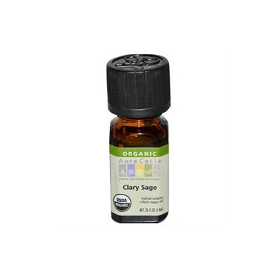 Frontier Natural Products Co-op 190811 Clary Sage, Essential Oil, ORGANIC, .25 oz. bottle
