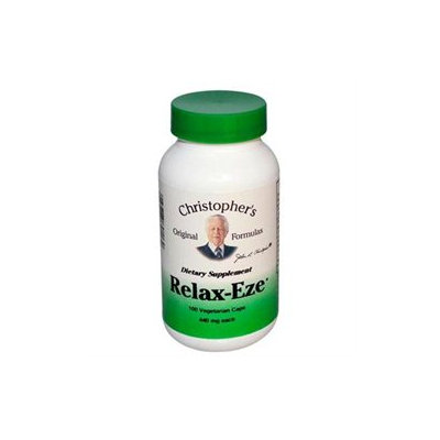 Dr Christophers Dr. Christopher's Original Formulas - Relax-Eze - 100 Vegetarian Capsules