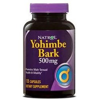 Natrol Yohimbe Bark, 500mg, Bonus Size 135 capsules