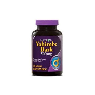 Natrol Yohimbe Bark, 500mg, Bonus Size 135 capsules