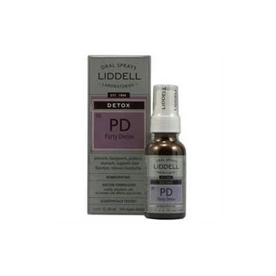 Liddell Laboratories - PD Party Detox Homeopathic Oral Spray - 1 oz.