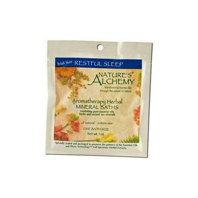 tures Alchemy Aromatherapy Herbal Mineral Baths, Restful Sleep, 1 oz, Nature's Alchemy