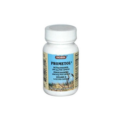 Viobin Corporation Prometol Octacosanol - 100 Capsules - Other Green / Super Foods