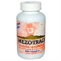 Mezotrace Calcium/Magnesium Natural Minerals with Vitamin D, 180 Tablets