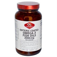Olympian Labs Enteric Coated Omega-3 Fish Oils Softgels
