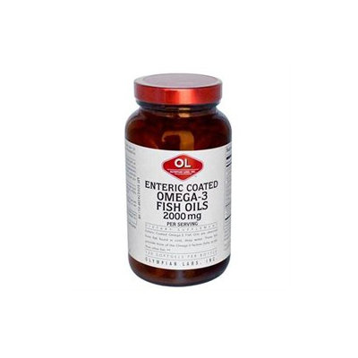 Olympian Labs Enteric Coated Omega-3 Fish Oils Softgels