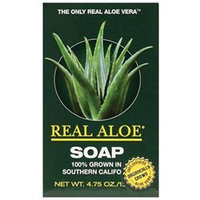 Real Aloe - Organically Grown Aloe Vera Bar Soap - 4.75 oz.